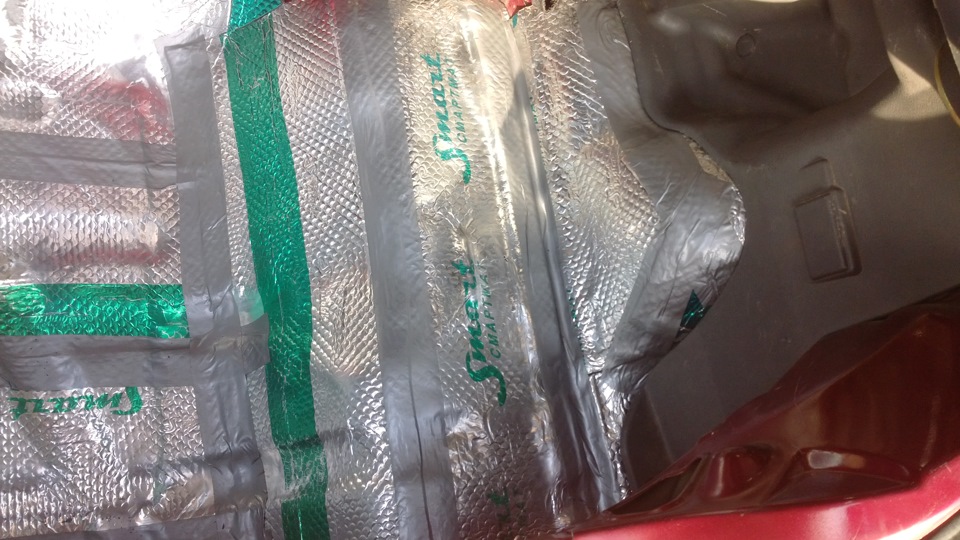 Бюджетная шумка багажного отсека — Daewoo Matiz (M100, M150), 0,8 л ...