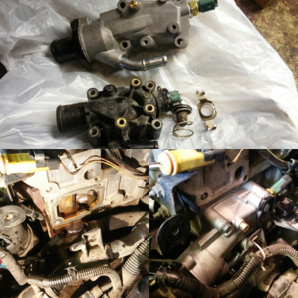 Первый свап! Замена термостата. — Citroen C4 (1G), 1,6 л, 2007 года ...