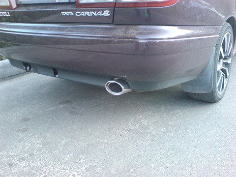 Exhaust replacement - Toyota Carina E 20L 1992