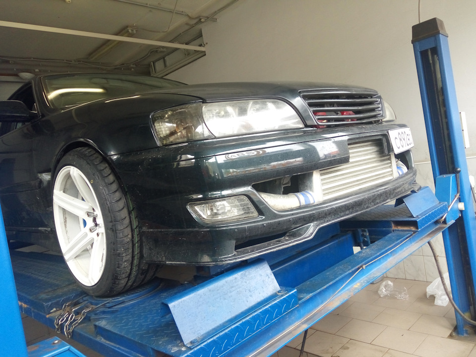 Сход развал.регулировка стоек. — Toyota Chaser (100), 2,5 л, 1998 года ...