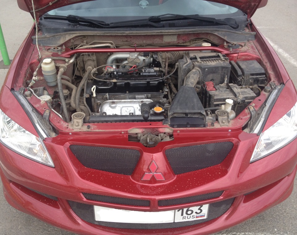 Улан снова в строю! — Mitsubishi Lancer IX, 1,6 л, 2006 года | плановое ...