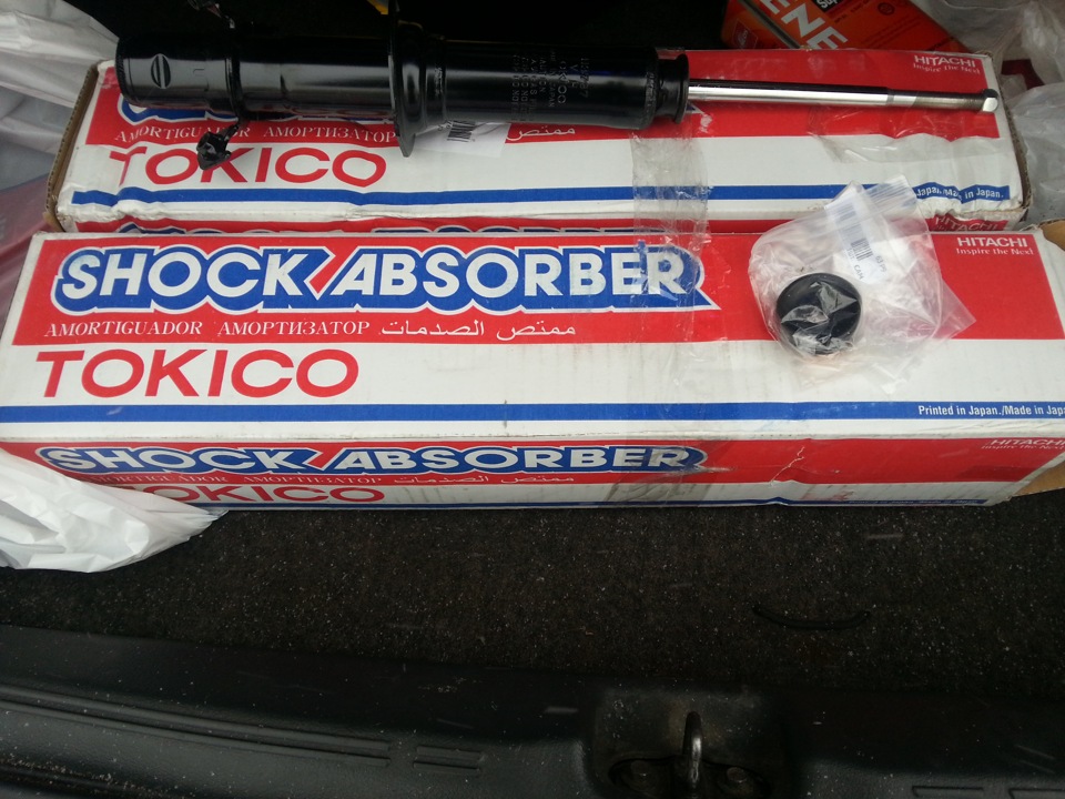 JMS амморты tokico — Honda Accord (5G), 2 л, 1994 года | визит на ...