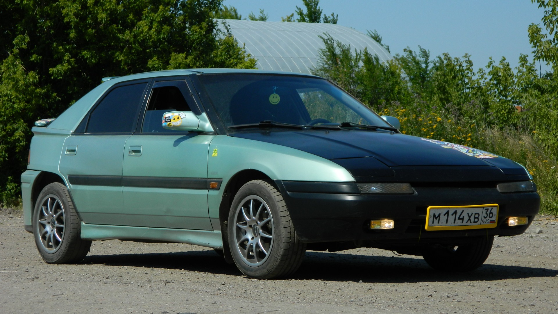 Mazda 323bg камуфляж