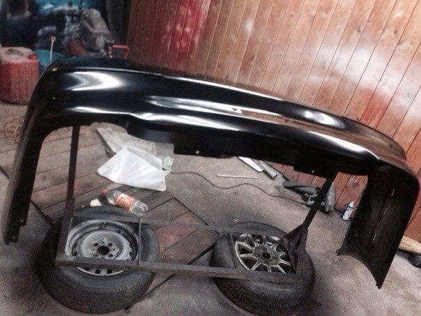 Покраска заднего бампера — Nissan Teana (J32), 2,5 л, 2008 года ...