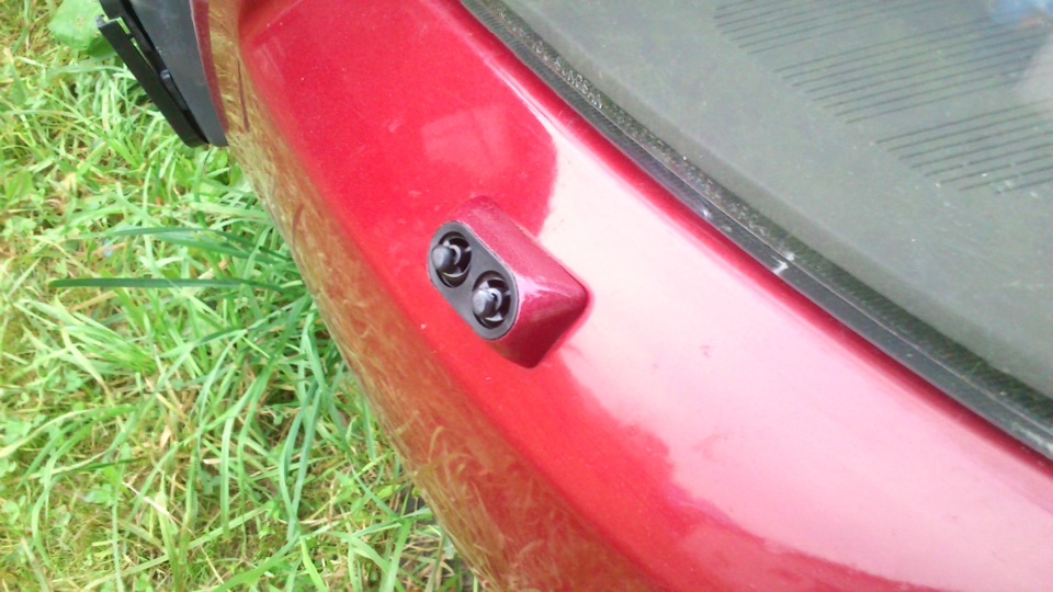 Установка омывателя фар — Chevrolet Aveo Sedan (1G), 1,4 л, 2007 года ...