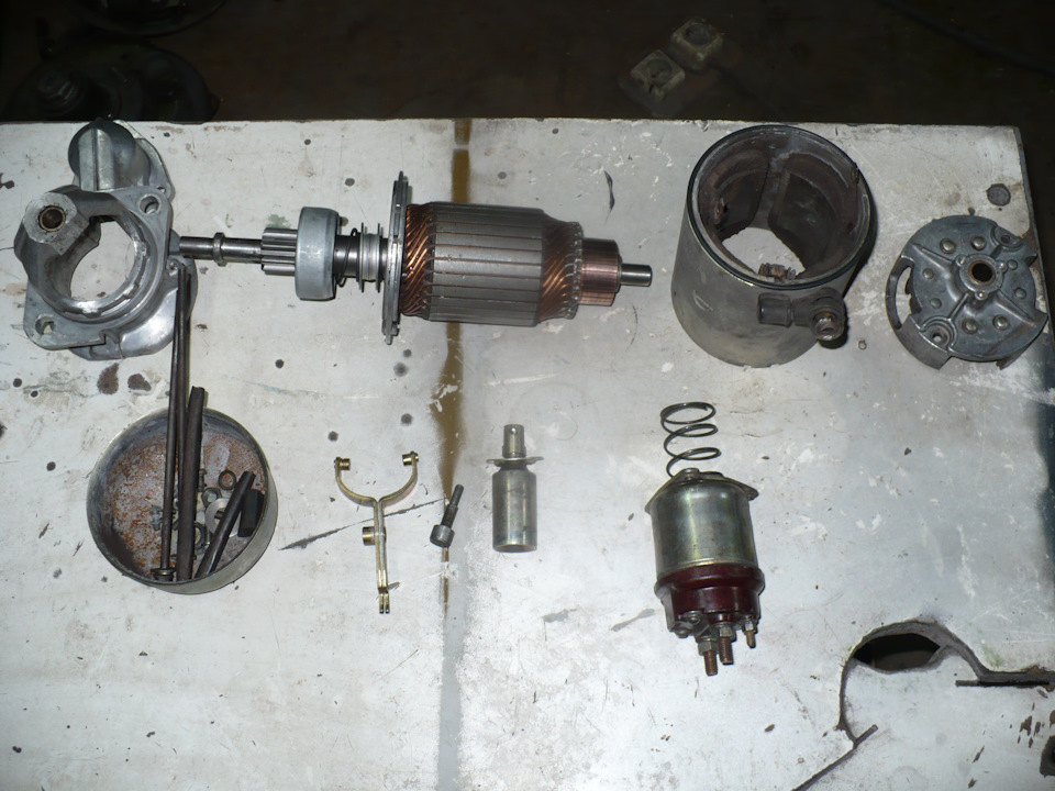 Стартер.На холодную плохо крутит — ГАЗ 3110, 2,5 л, 1997 года ...