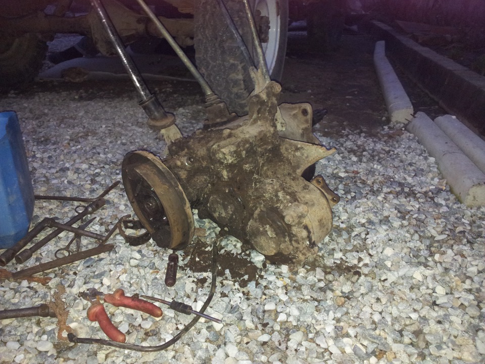 Снял коробку. — УАЗ 469, 2,4 л, 1978 года | своими руками | DRIVE2