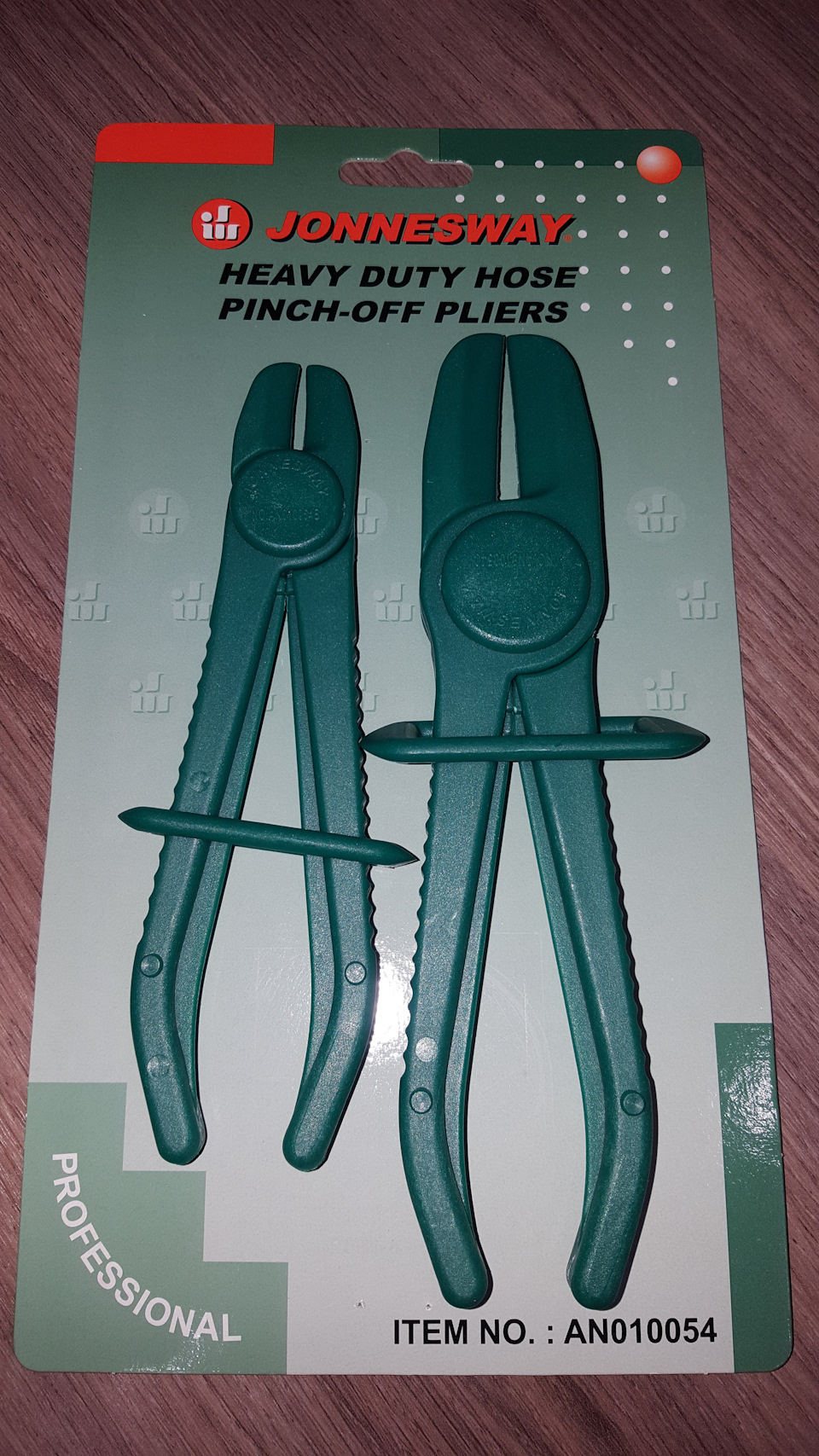 AN010054 Комплект зажимов для резиновых шлангов, 2 предмета JONNESWAY ...