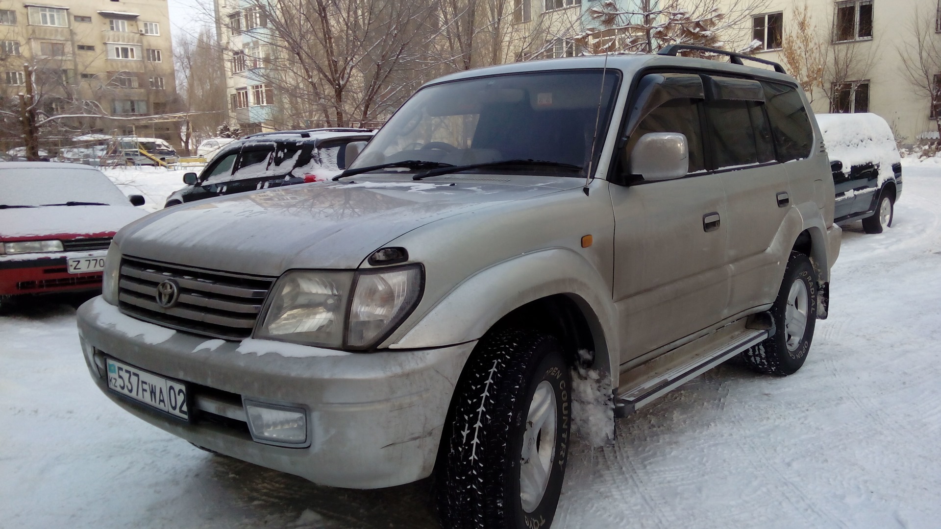 Toyota Land Cruiser Prado 90-series 3.4 бензиновый 2000 | теперь левый руль.  на DRIVE2