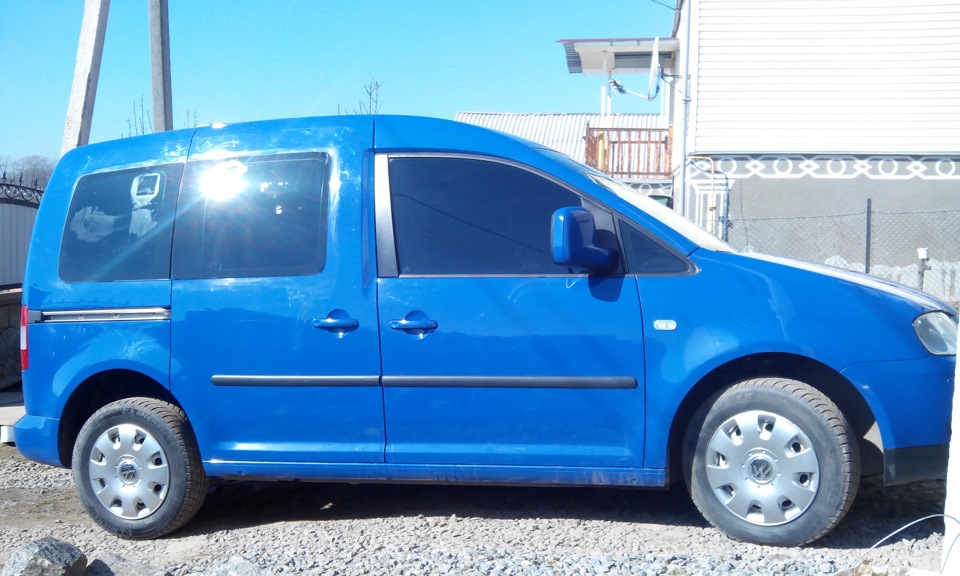 Установка производства Лазерщика — Volkswagen Caddy (3G), 1,9 л, 2007 ...