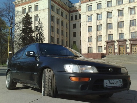 All sorts of pictures of my cars and different nishyachkov - Toyota Corolla 13 liter 1993