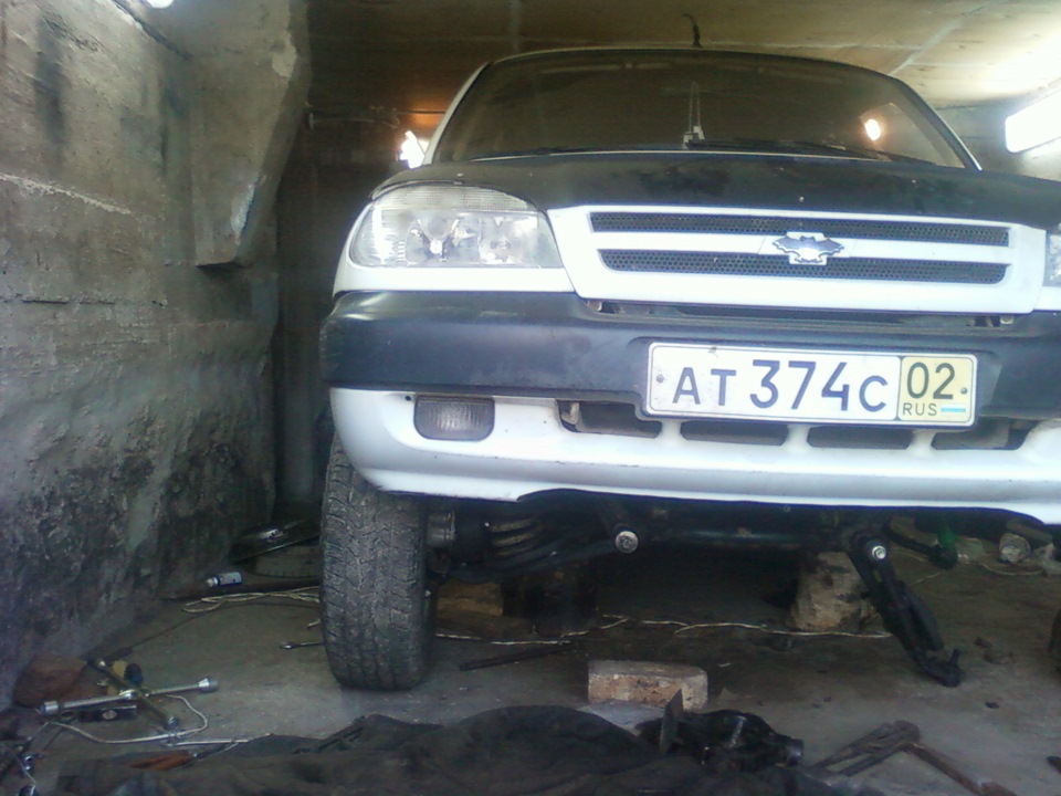 Лифт ? — Chevrolet Niva (1G), 1,7 л, 2003 года | тюнинг | DRIVE2