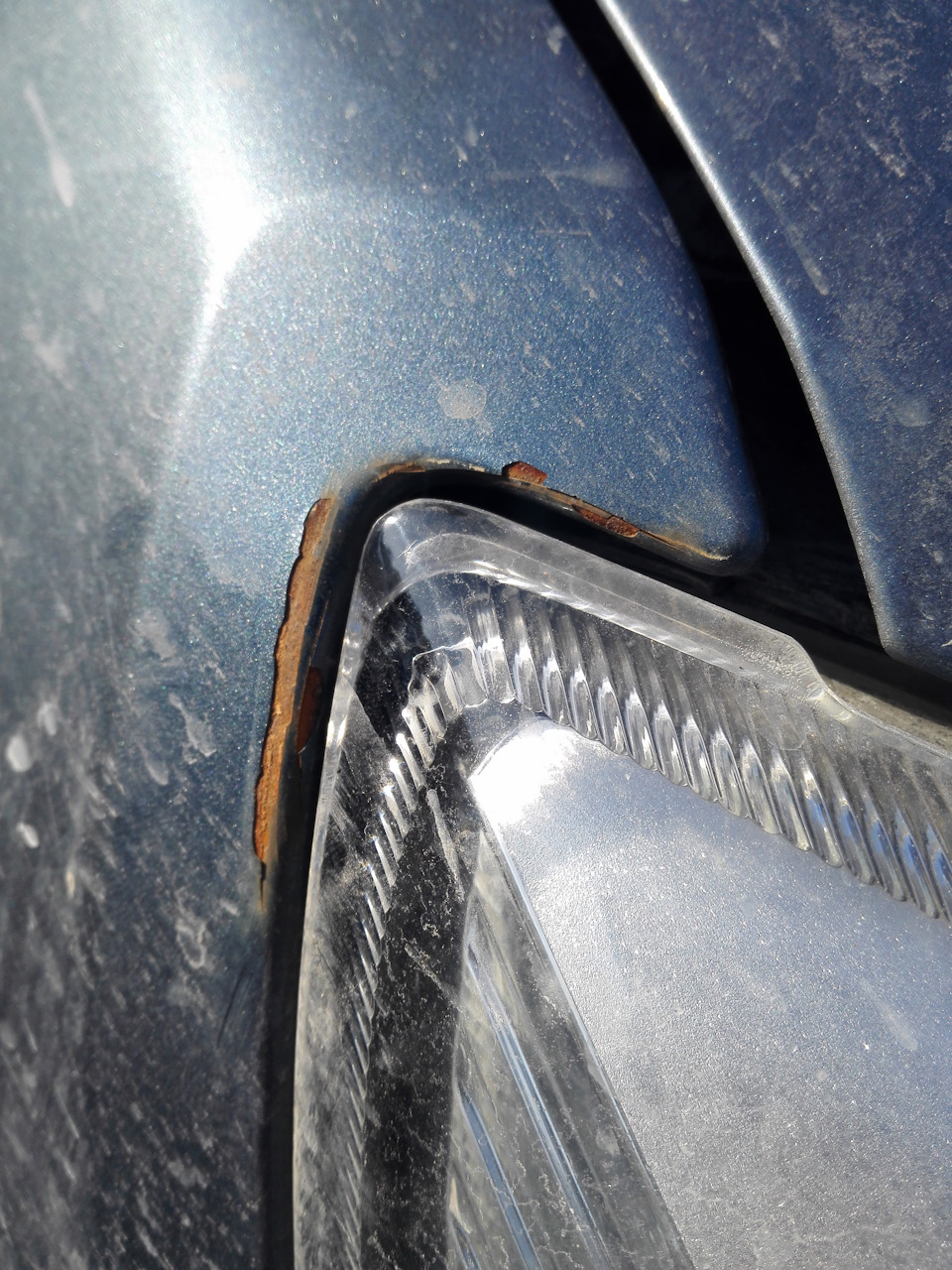 Ржавчина на крыльях… — Lada Гранта, 1,6 л, 2014 года | своими руками ...