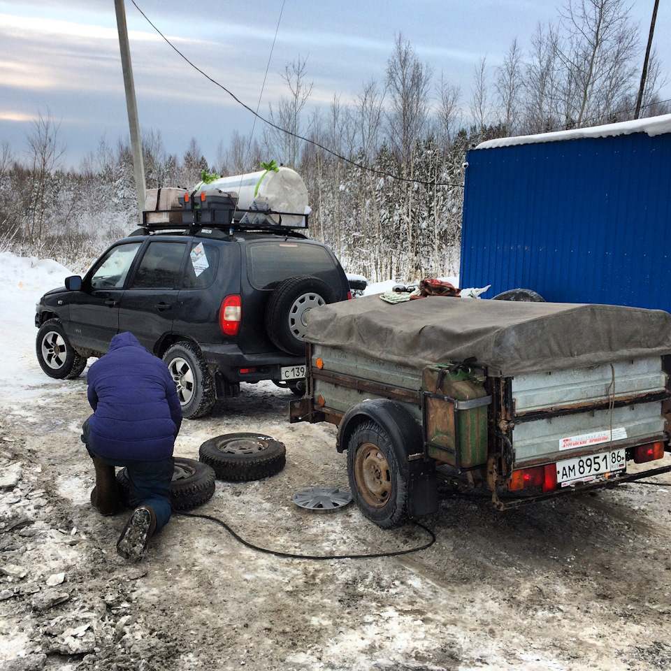 Поездка на ЯМАЛ фото отчет — Chevrolet Niva, 1,7 л, 2007 года | путешествие  | DRIVE2