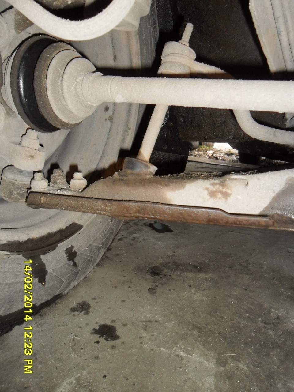 Тяга стабилизатора поперечной устойчивости. — Opel Kadett E, 1,3 л ...