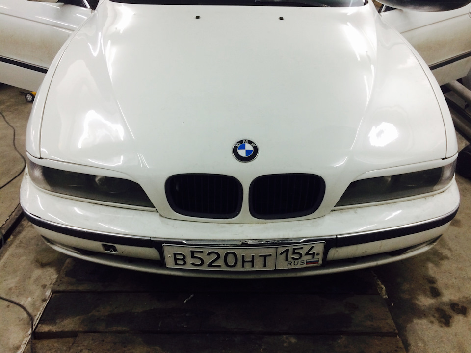 Реснички — BMW 5 series (E39), 2 л., 1998 года | стайлинг | DRIVE2