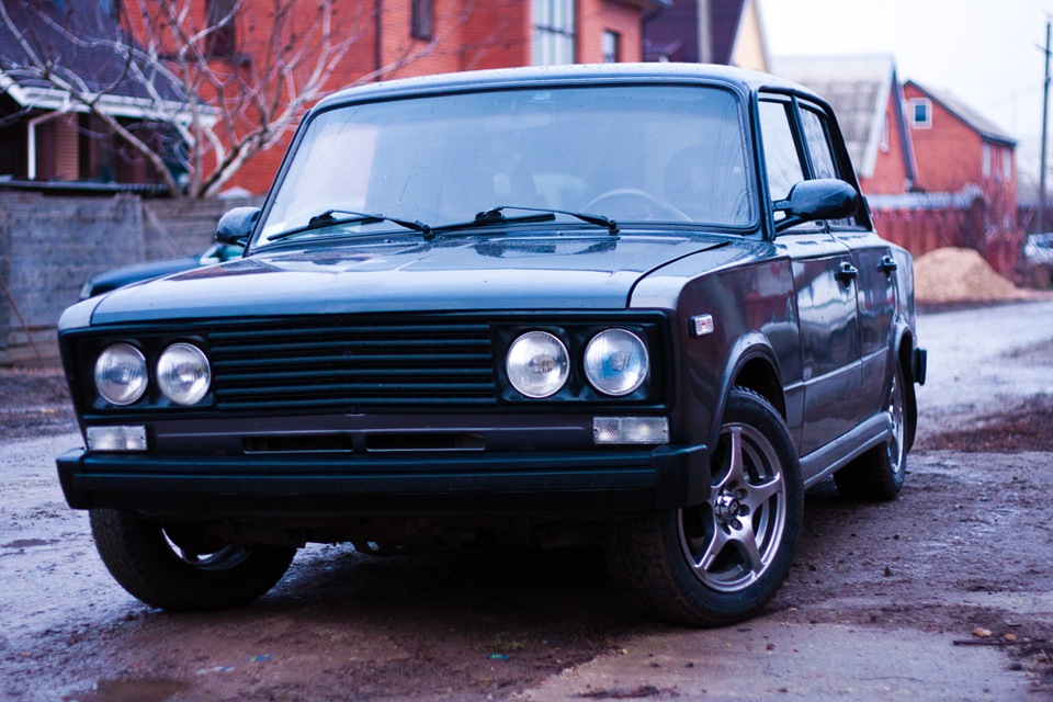 21 06. Lada 2106. ВАЗ 2106 черная тюнингованная. Black Tuning Lada 2106. Шоха 2106.