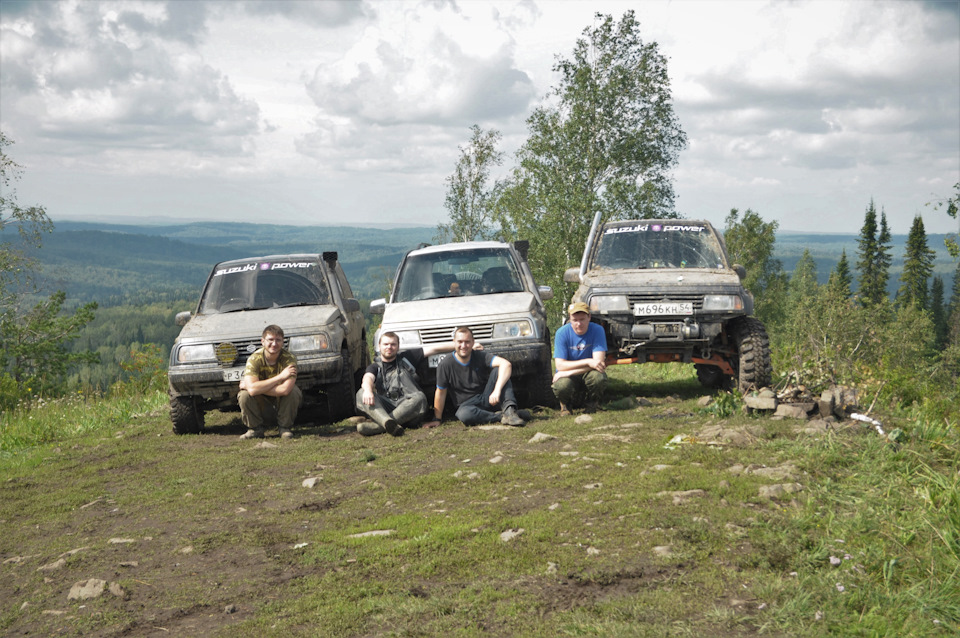Покорители Пихтача :) — Suzuki Escudo (1G)