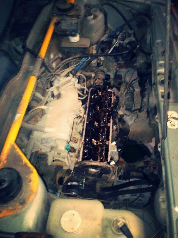 Замена прокладки, регулировка клапанов — Lada 21099, 1,5 л, 2002 года ...