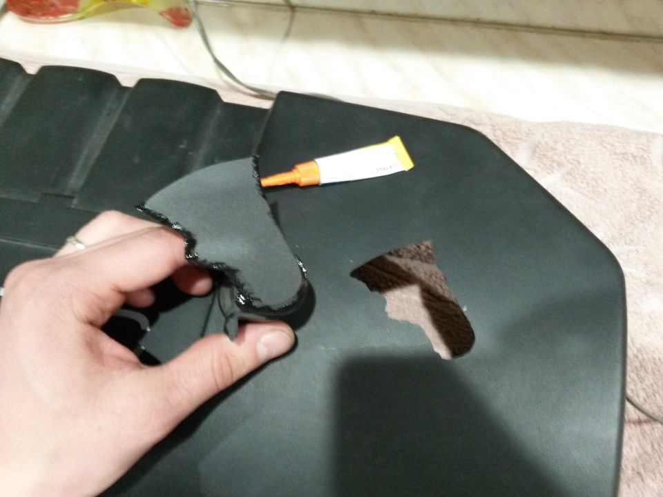 Накладка на двигатель своими руками