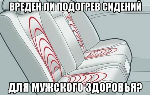 Подогрев сиденья: плюсы и минусы для мужского здоровья - Рентген на дому