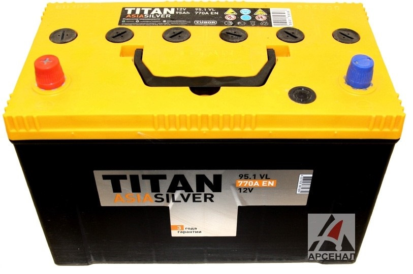 Titan asia 100. Аккумулятор Titan Asia Silver 95vl. Titan Asia Silver 95 Ah. Титан Азия Сильвер аккумулятор 400a en 12v. Титан Сильвер аккумулятор 75.