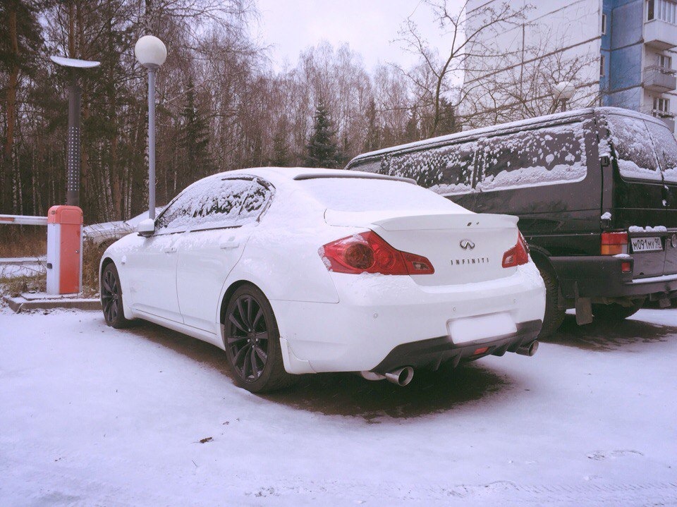 подготовка к зиме — Infiniti G25, 2,5 л, 2013 года | шины | DRIVE2