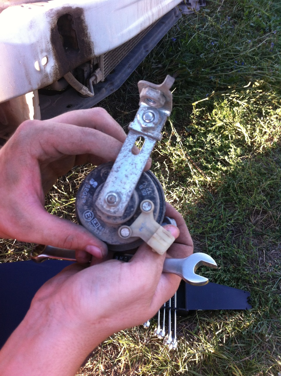 200 подписчиков и установка волговских гудков — Renault Sandero 1G, 1,6 ...