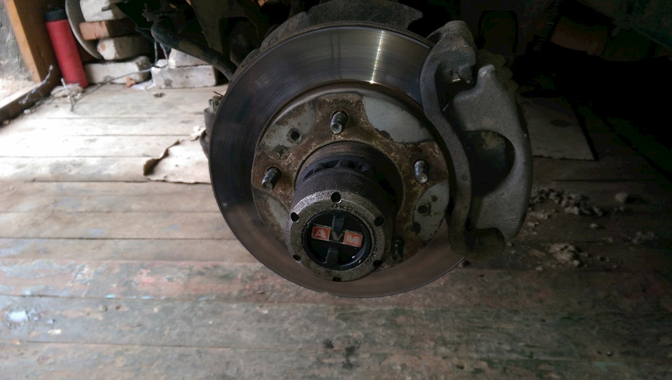 Замена хабов AVM на автоматы — KIA Sportage (1G), 2 л, 2002 года ...