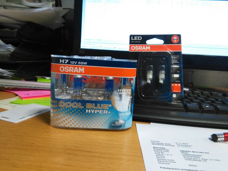 Новые лампочки в ближний и передние габариты. — Volvo XC90 (1G), 2,4 л ...