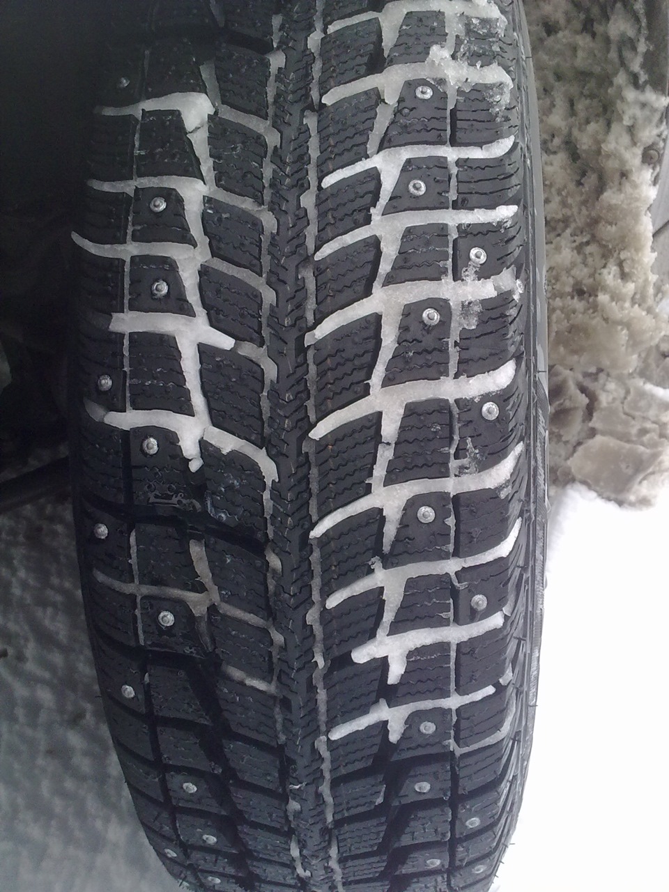 Комплект зимних колес — Honda Accord (6G), 2 л, 2000 года | фотография ...