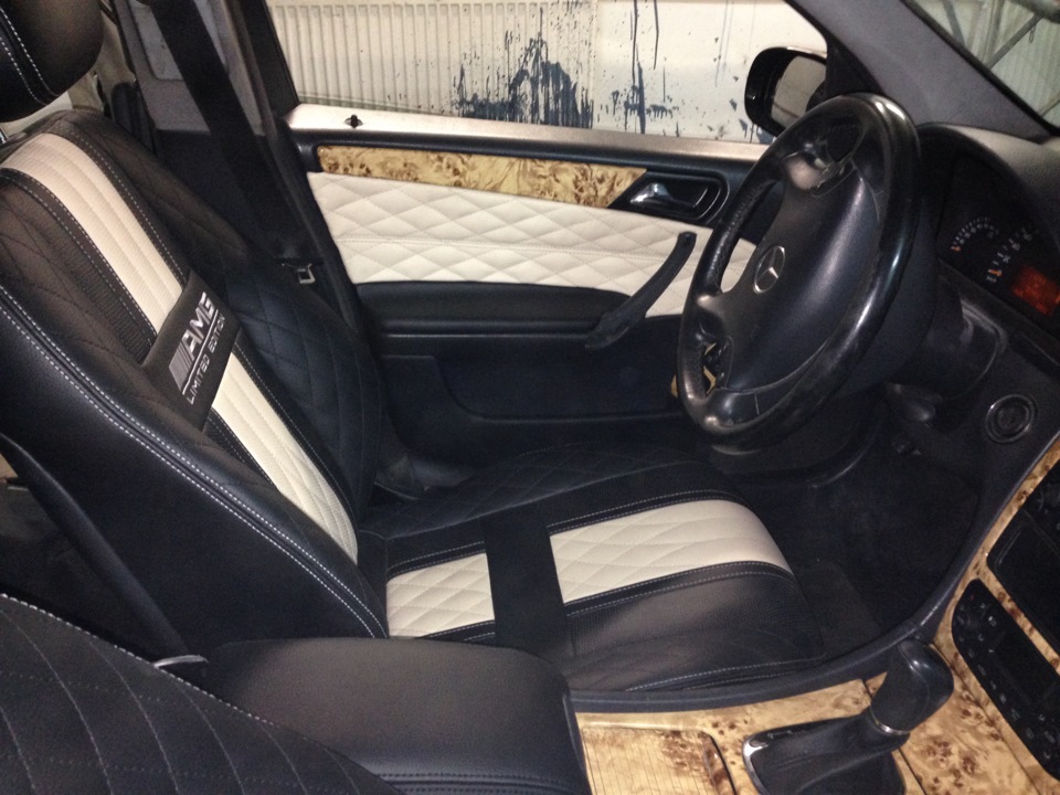 15 — ЭТАП РАБОТ (УСТАНОВКА САЛОНА) — Mercedes-Benz C-class (W203), 2,4 ...