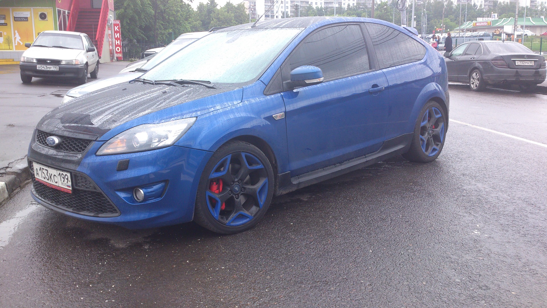 Ford Focus St 2 темно синий