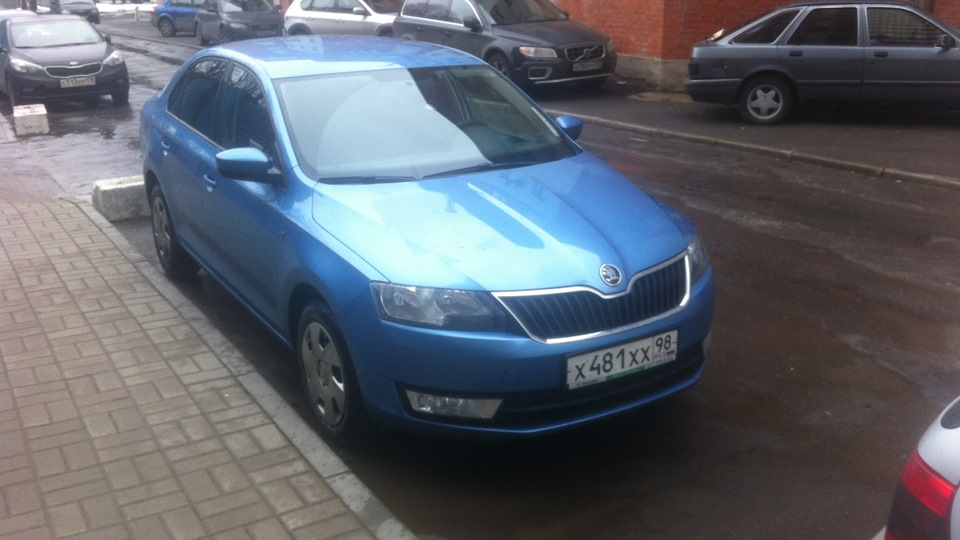 Тормозные колодки skoda rapid