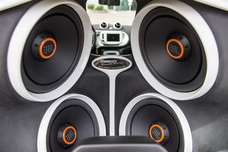 Smart best sale car subwoofer