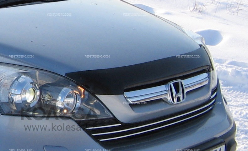 Дефлектор капота для Honda CR-V — Honda CR-V (RE), 2,4 л, 2011 года ...