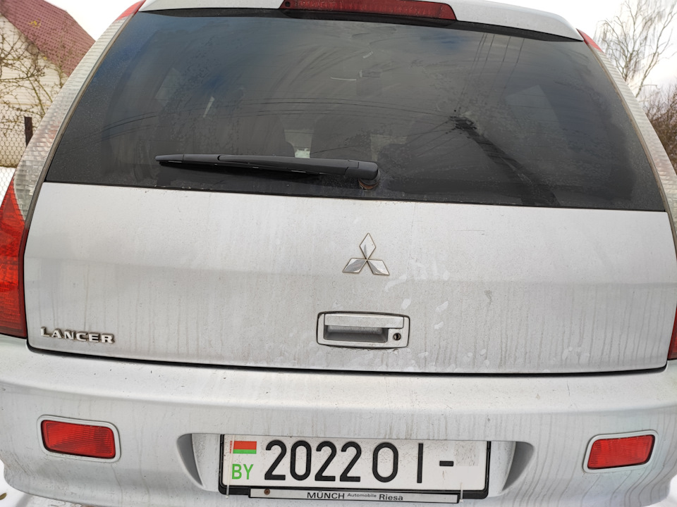 Задний дворник на Лансер 9 Вагон. Болт-он, без доработок. — Mitsubishi ...