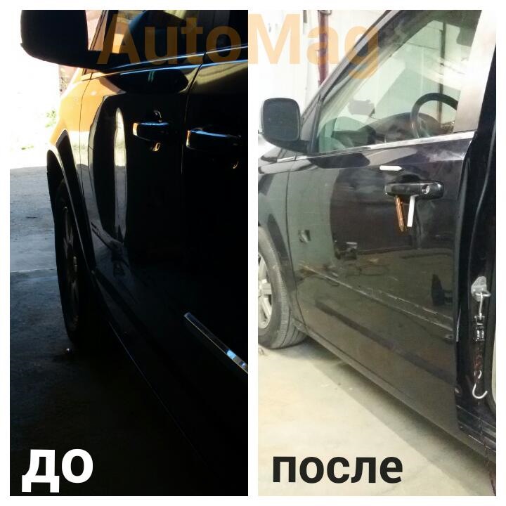 Удаление вмятин в Гродно — Mercedes-Benz E-class (W210), 2,2 л, 2009 ...