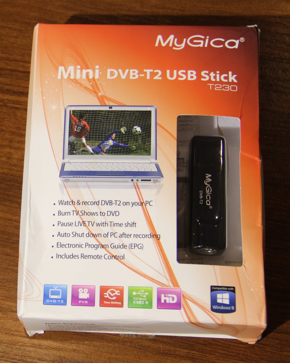 Цифровой мобильный DVB-T2 USB ТВ тюнер для Android и Windows — DRIVE2