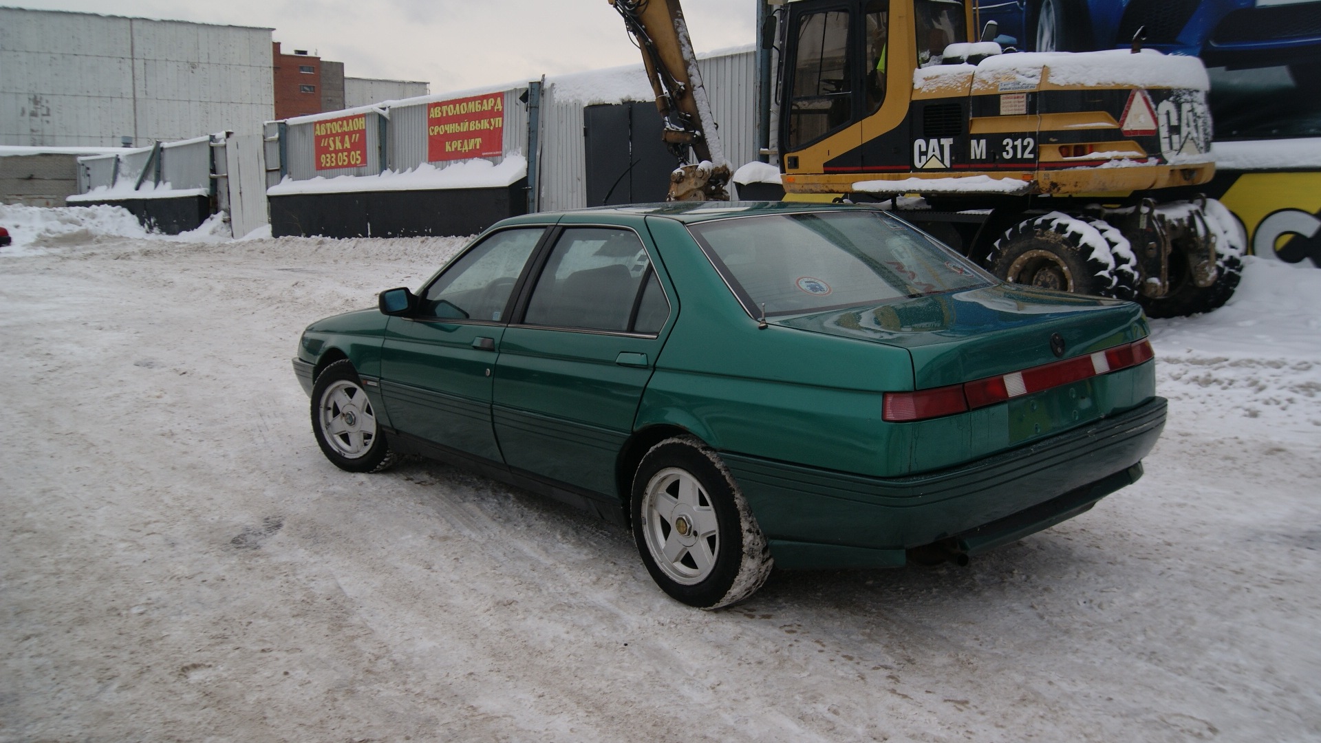 Alfa Romeo 164 2.0 бензиновый 1993 | зелёная змея на DRIVE2