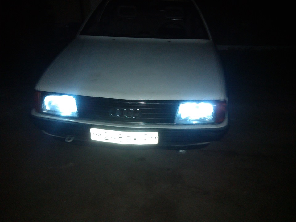 Диоды в фары) — Audi 100 (C3), 1,8 л, 1987 года | электроника | DRIVE2
