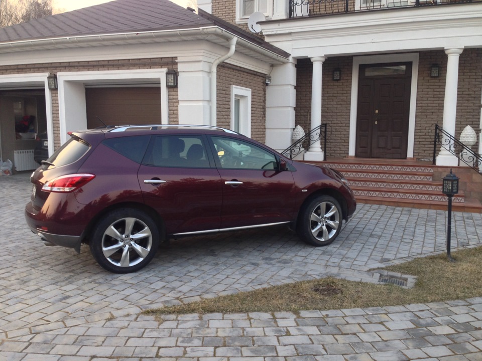 21 радиус на лето — Nissan Murano II, 3,5 л, 2013 года | колёсные диски ...