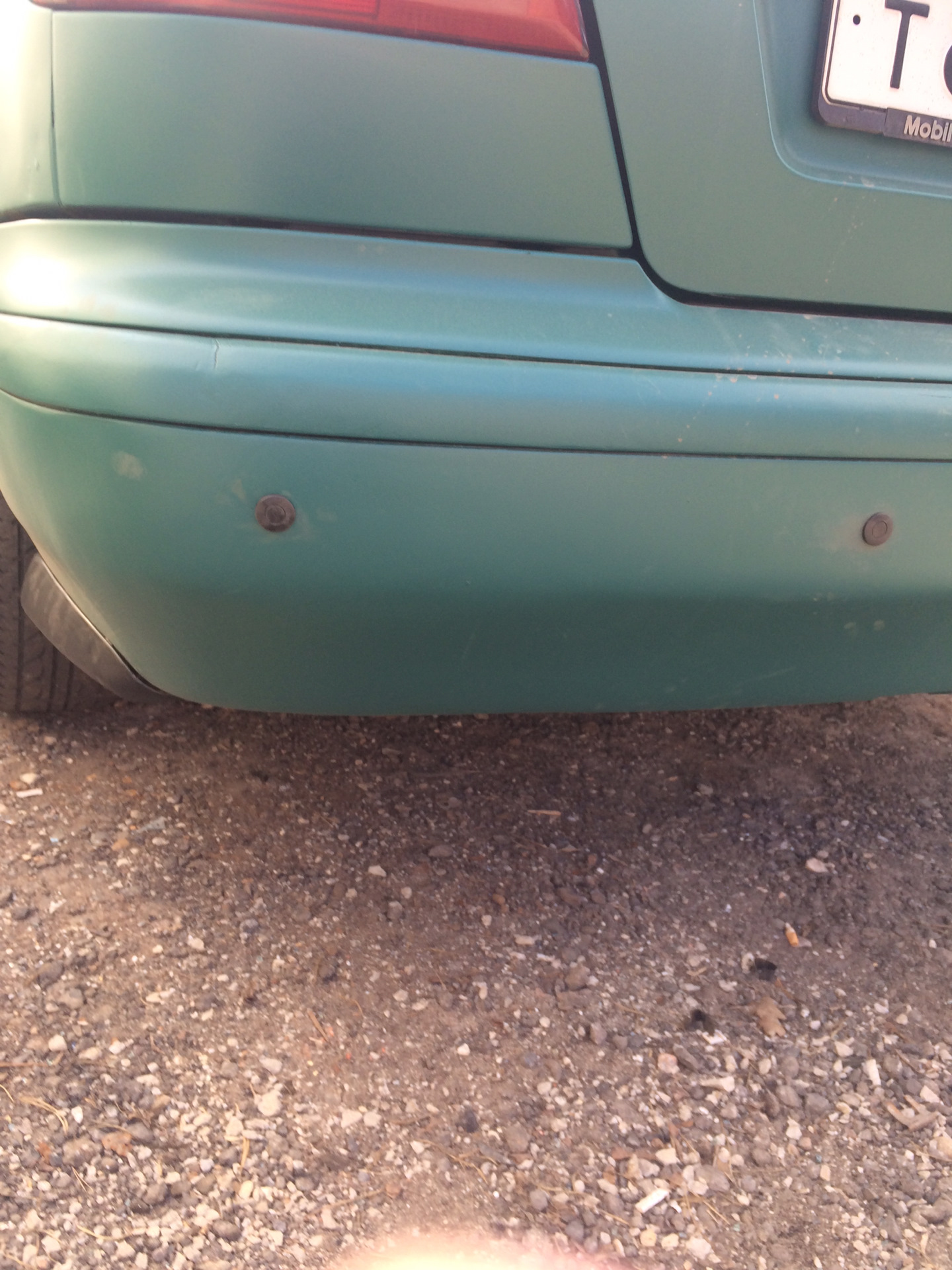 Парктроники или как бы заделать дырки в бампере — Volvo S40 (1G), 2 л ...