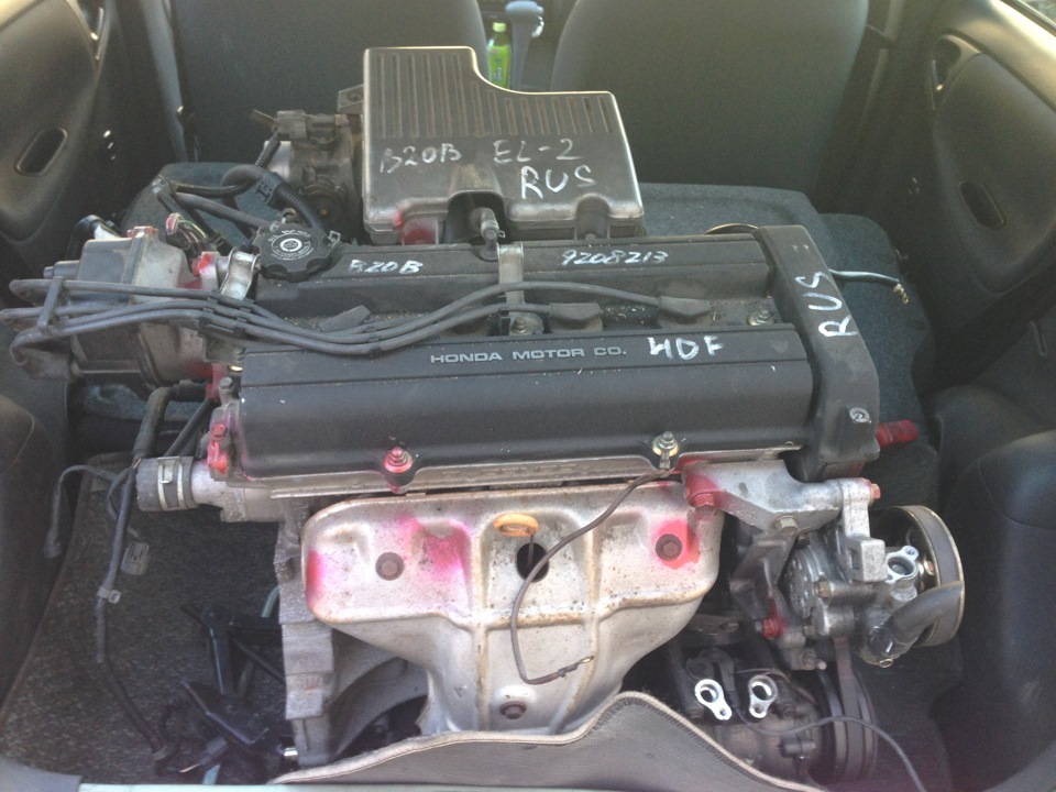 B20B в студию! — Honda Civic Ferio (5G), 2 л, 1992 года | запчасти | DRIVE2