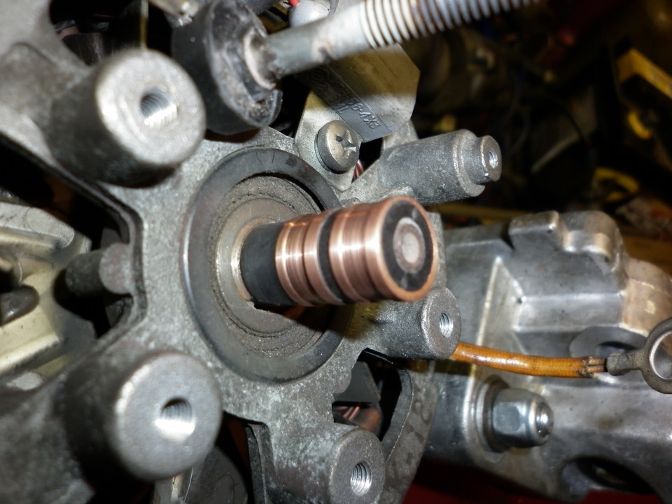 Генератор (продолжение) и регулировка кулисы — Lada 2115, 1,6 л, 2011 ...