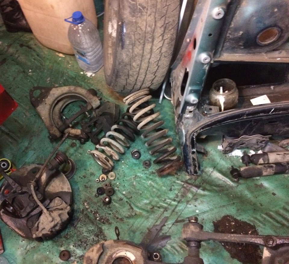 Разбор подвески 31105 часть 2 — ГАЗ 3110, 2,5 л, 1998 года | своими ...