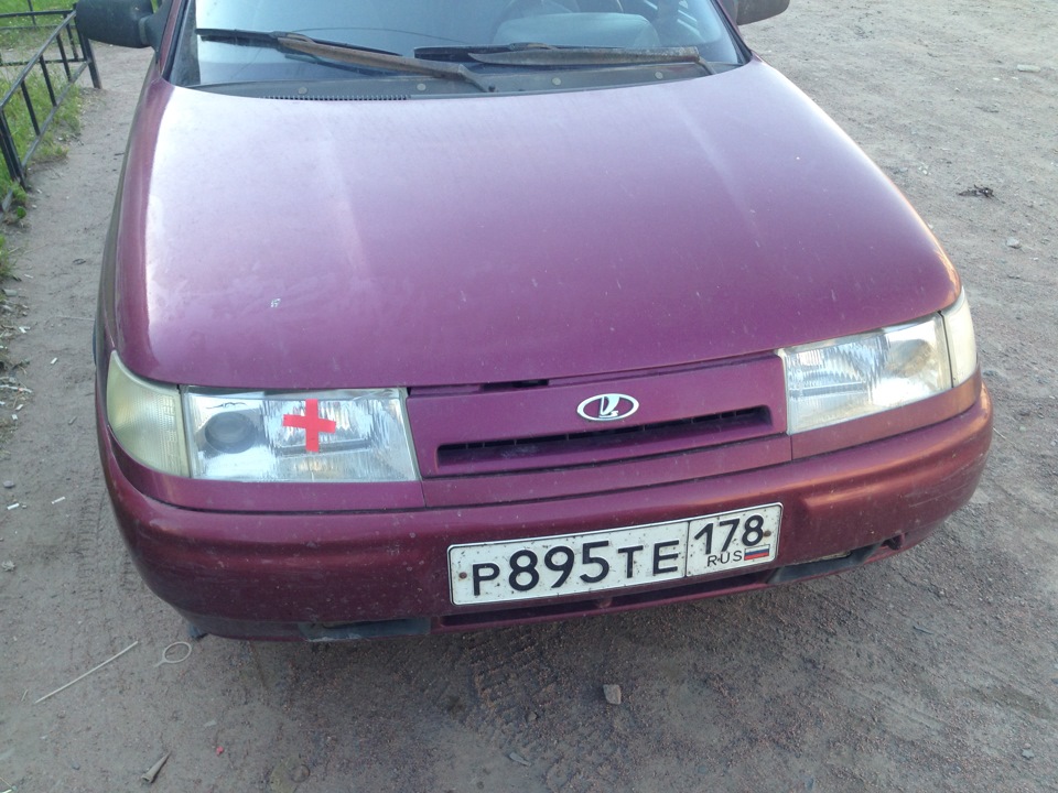 Грунтовка или как поменять стекло Фары — Lada 21114, 1,6 л, 2005 года ...