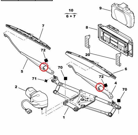 Пежо боксер схема дворников