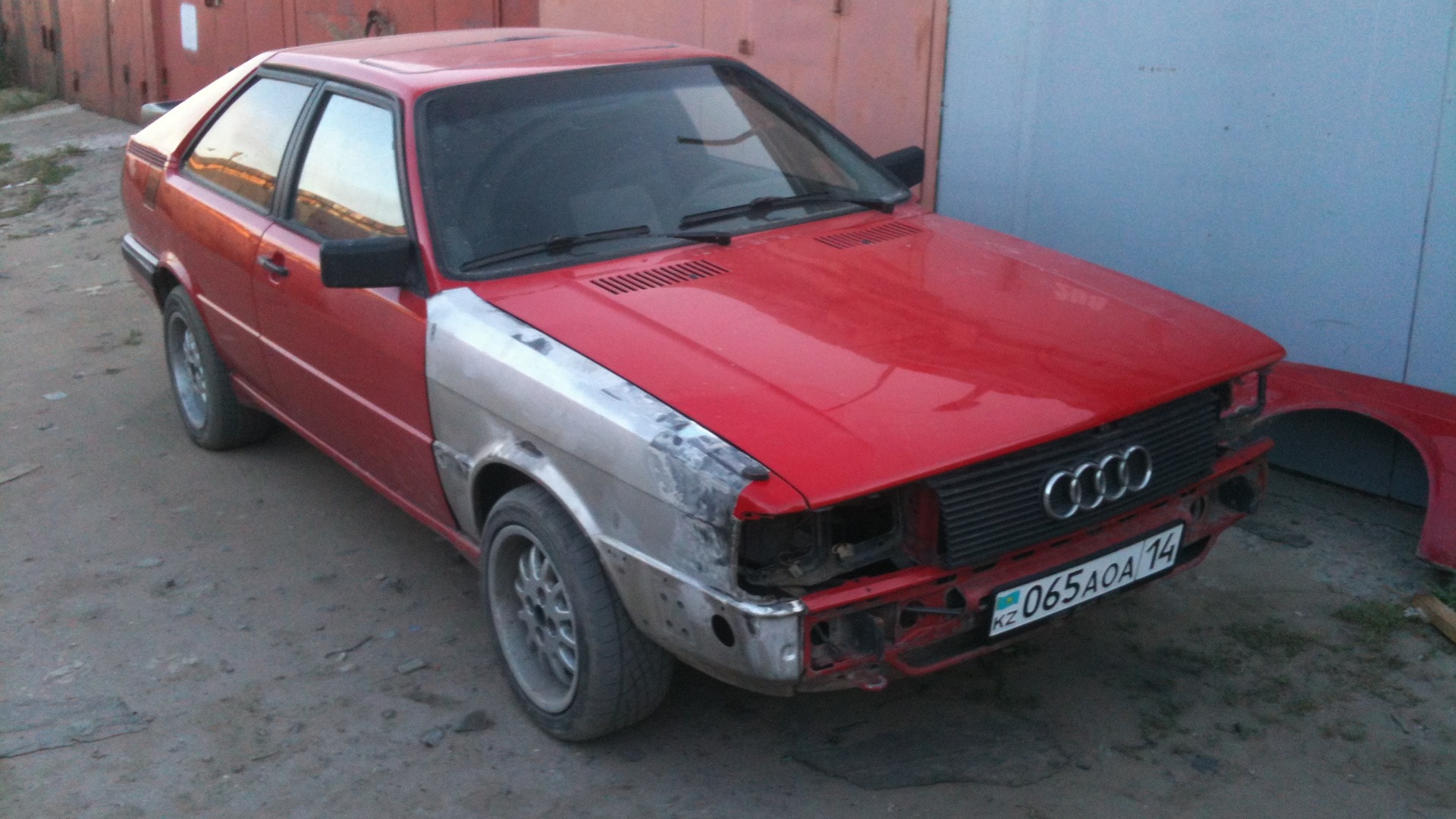 Audi Coupe (81,85) 1.8 бензиновый 1987 | GT forward to the past на DRIVE2