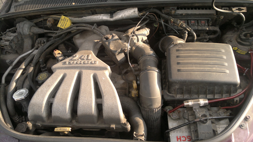 Промывка дроссельного узла — Chrysler PT Cruiser, 2,4 л., 2002 года ...